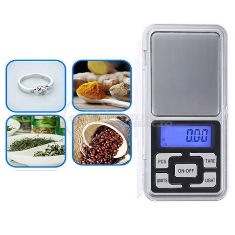 Balança de Bolso Digital Eletrônico de Alta Precisão 500g