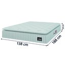 Ver imagem 3 de Cama Box Casal Colchão Espuma D33 Pillow Top Van Gogh 138x188x67cm Hellen