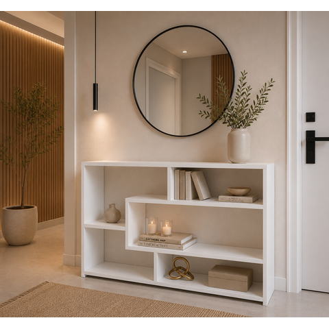 Aparador para Hall de Entrada 90x80 Branco