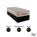 Ver imagem 3 de Cama Box Baú Solteiro Preto e Colchão Airtech Springpocket Molas Ensacadas Ortobom