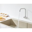 Ver imagem 4 de Torneira Inox Cozinha Giratória Parede Longa Nox16d Doan