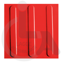Ver imagem 2 de Piso Tátil Direcional Vermelho Pvc Kit 20pçs + 2 Cola 750g