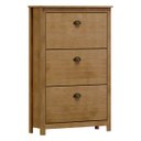 Ver imagem 1 de Sapateira 3 Portas Basculantes Topázio Freijó Madeira Pinus - Finestra