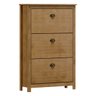 Sapateira 3 Portas Basculantes Topázio Freijó Madeira Pinus - Finestra - 1