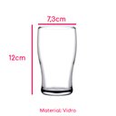 Ver imagem 5 de Conjunto 3 Copos Vidro Cerveja Iris 285ml Class Home