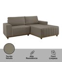 Ver imagem 4 de Sofá Boreal de 185cm B25 Chaise Lado Direito Meu Sofá Online