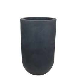 Vaso Decô Alto 40 X 63 Cm Vasart 18 - Antique Preto - 2