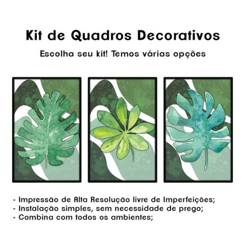 Kit de Placas Decorativos Especiais 20x30cm Titulo Modelo 10