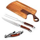 Ver imagem 1 de Kit Churrasco Laguiole La Tour Original Linha Premium 4 Peças