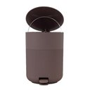 Ver imagem 3 de Kit Banheiro 5 Peças Lixeira Dispenser Sabonete Porta Escova Dente Escova Sanitária Bandeja Cor