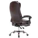 Ver imagem 2 de Cadeira de Escritório Presidente 7 Pontos com Apoio Aos Pés Coffee