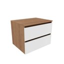 Ver imagem 5 de Conjunto Kit para banheiro 80cm com Gabinete espelheira e cuba CJ43018-113 Móvel na Caixa Videira Am