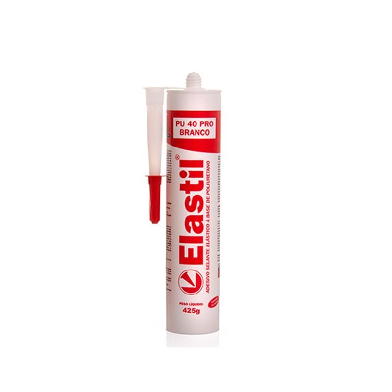 Elastil Adesivo Poliuretano PU 40 PRO - 425g - Branco - 1