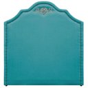 Ver imagem 6 de Kit Cabeceira E Calçadeira Queen P02 160cm Azul Turquesa