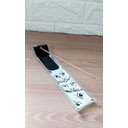 Ver imagem 5 de Incensário de Vidro Canaleta Gatos 23 X 5 Cm Preto e Branco