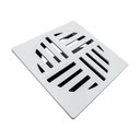 Ver imagem 1 de Ralo Grelha Anti-inseto Automático Inteligente Quadrado 15x15cm Banheiro Lavatório Branco Abs