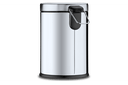 Ver imagem 2 de Lixeira Inox 5l C/ Pedal e Balde Brinox 3040/202