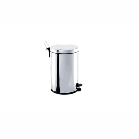 Lixeira Inox 5l C/ Pedal e Balde Brinox 3040/202