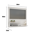 Ver imagem 3 de Painel para TV Smart 32 Polegadas ORLANDO - Branco
