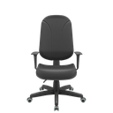 Ver imagem 2 de Cadeira Presidente Escritório Com NR17 Operativa Backsystem com Costura Braço Regulável Preto Plaxme