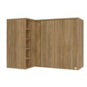 Ver imagem 1 de Módulo Cozinha Kappesberg Botanic Armário Botanic Canto Reto M636 C/ 1 Porta 98cm Nogueira -