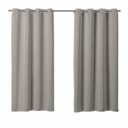 Ver imagem 2 de Cortina Basic Blackout 2,20 x 1,30 m para Varão Simples 1: Cinza