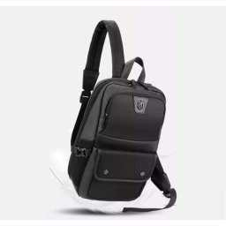 Mochila Pequena Arctic Hunter Feminina Masculina Com Bolso Antifurto Preta B00103 - 2