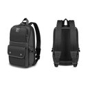 Ver imagem 5 de Mochila Pequena Arctic Hunter Feminina Masculina Com Bolso Antifurto Preta B00103