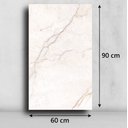 Ver imagem 6 de Placa Revestimento Flexível Mármore Grande de Parede Decorativo Lavável - Autocolante