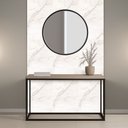 Ver imagem 2 de Placa Revestimento Flexível Mármore Grande de Parede Decorativo Lavável - 90x50cm Autocolante