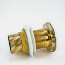 Ver imagem 5 de Kit Cuba Semi Encaixe Sicília e Válvula Click para Cubas Inox Dourada