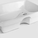 Ver imagem 3 de Kit Cuba Semi Encaixe Sicília e Válvula Click para Cubas Inox Dourada