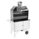 Ver imagem 1 de Carrinho de Churrasco Estendido Rodas Maciças Cefaz