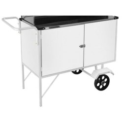 Carrinho de Churrasco Estendido Rodas Maciças Cefaz - 3