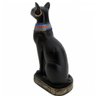 Estátua Egípcia Gato Bastet Preto 14cm (b48370) - Un - 2