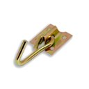 Ver imagem 2 de Kit 2 Gancho Rede Parafusar Bicromatizado Unidade - Loth