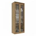 Ver imagem 1 de Cristaleira 2 Portas com Vidro Cr6004 Amendoa - Tecno Mobili