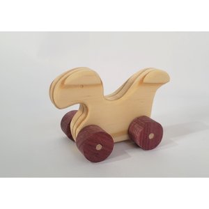 Dinossauro de Madeira Maciça. Brinquedo Artesanal e Decoração.