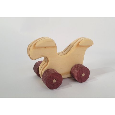 Dinossauro de Madeira Maciça. Brinquedo Artesanal e Decoração.