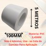 Fita de Borda Pvc para Formica Cinza Claro Tx L119 100mm X 5m Móveis Acabamento Moveis Mdf - 3