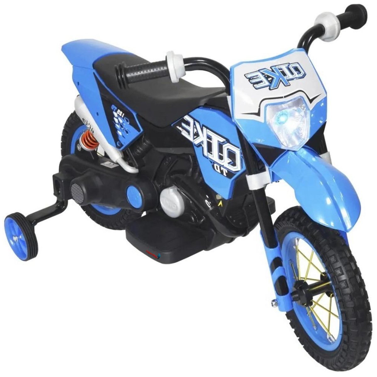 Moto Elétrica Infantil Criança +3 Anos Motocross 6V 4,5km/h Até 25kg Musica Luz e Som Menino Menina  - 1