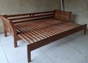 Ver imagem 4 de Sofá Cama 1,90l X 90p/1,40aberto X 80a - Móveis de Gramado