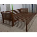 Ver imagem 2 de Sofá Cama 1,90l X 90p/1,40aberto X 80a - Móveis de Gramado
