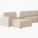 Ver imagem 2 de Sofá de Canto Modulado 291cm - 312cm 6 Lugares France Linho Off White - Sallar Home