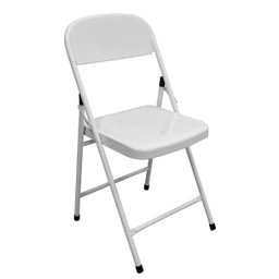 Conjunto Mesa C/ 2 Cadeiras Dobraveis Açomix Cor:branco - 5