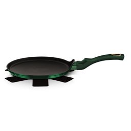 Frigideira Antiaderente de Alumínio Fogão Indução 28cm com Cabo de Silicone Revestimento de Mármore - 12