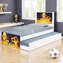 Ver imagem 1 de Bi Cama Juvenil Zap com Cabeceira Futebol Troféu