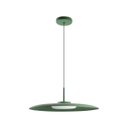 Ver imagem 1 de Lustre Pendente Dot Slim Redondo 55cm LED 3000k 19W Bivolt Verde Bio