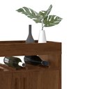 Ver imagem 4 de Aparador Café Drink Plus Adega com Rodízios Canela Ofertamo