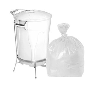 Saco de Lixo Branco 100l Pacote com 100